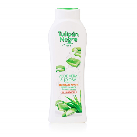 Gel de dus - Gel de dus Tulipan Negro Aloe Vera& Jojoba 650ml