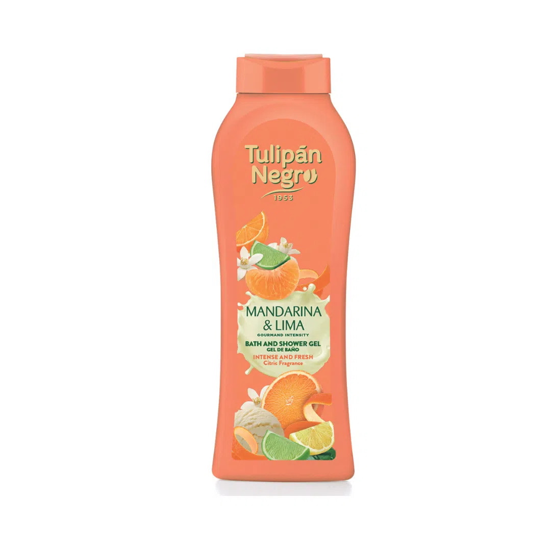 Gel de dus - Gel de dus Tulipan Negro Mandarina&Lima 650ml