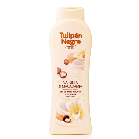 Gel de dus - Gel de dus Tulipan Negro Vanilla&Macadamia 650ml