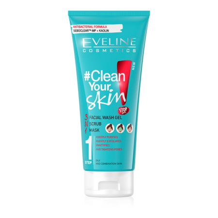 Ingrijire personala - Gel fata Eveline Clean Your Skin 200ml