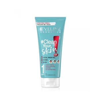 Ingrijire personala - Gel fata Eveline Clean your skin 3in1 200ml