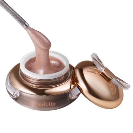 Ingrijire personala - Gel Uv Constructie unghii autonivelant NAILSUP B21 Pearly Gold 15 g
