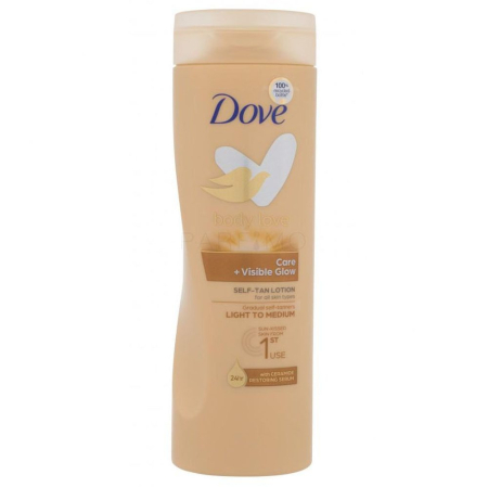 Creme & Lotiuni - Lotiune corp Dove Autobronzanta Visible Glow 400ml