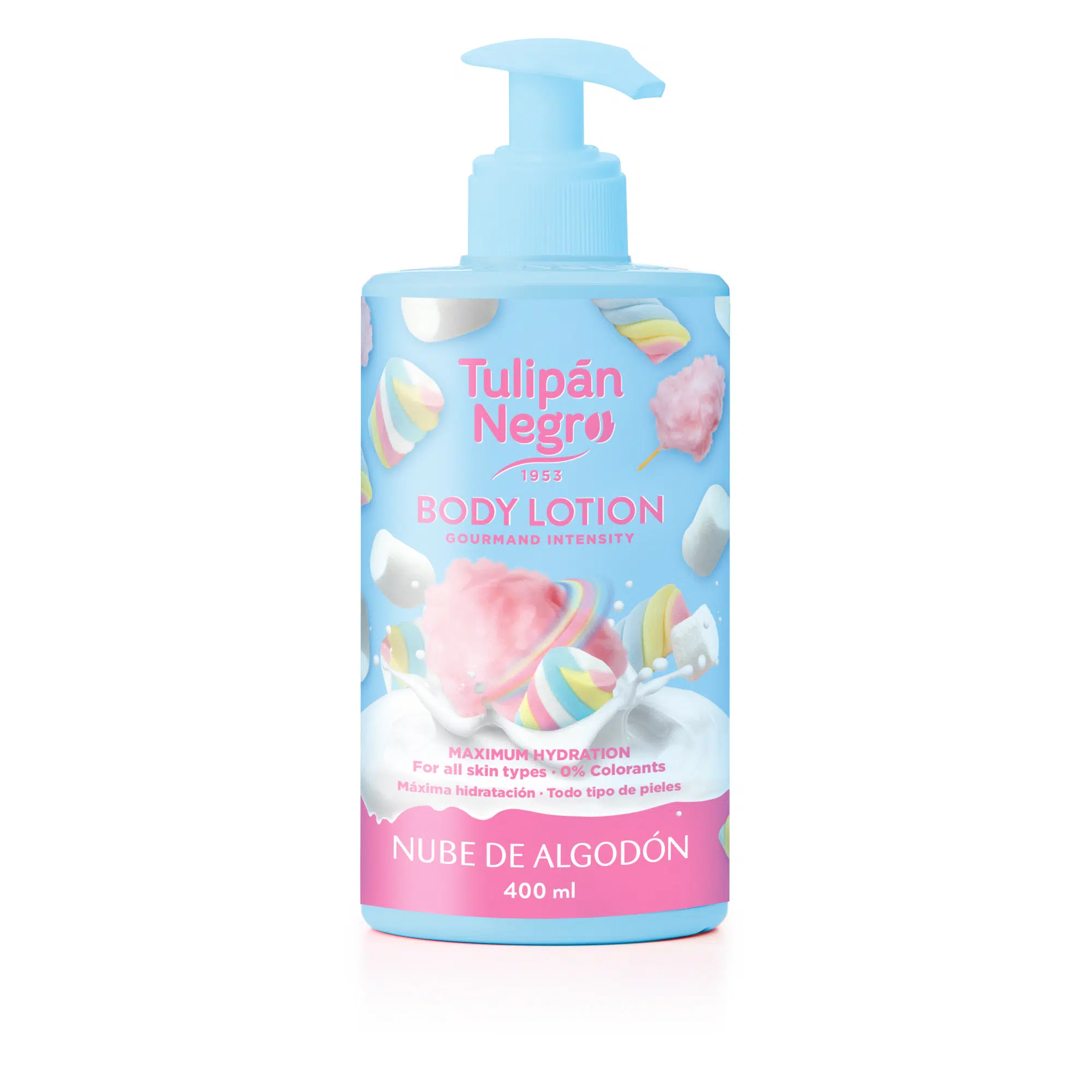 Ingrijire personala - Lotiune corp pompita Tulipan Negro Nube de Algodon 400ml