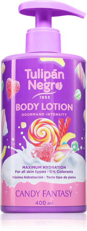 Creme & Lotiuni - Lotiune corp Tulipan Negro Candy 400ml