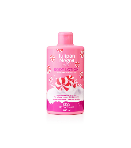 Creme & Lotiuni - Lotiune corp Tulipan Negro Fresa Y Nata 400ml