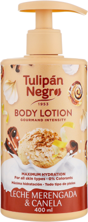 Creme & Lotiuni - Lotiune corp Tulipan Negro pompita Leche Merengada 400ml