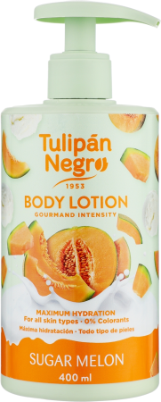 Creme & Lotiuni - Lotiune corp Tulipan Negro pompita Sugar Melon 400ml