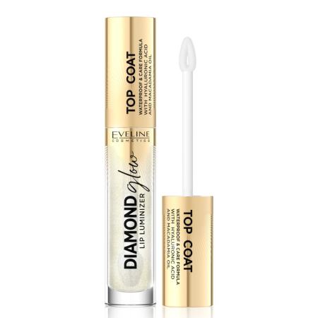 Makeup - Luciu Buze Eveline Diamond Glow 12 Top Coat 4.5ml