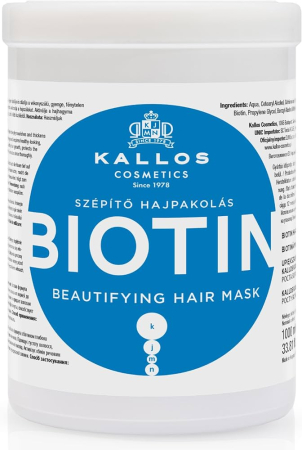 Masca de par - Masca de par Kallos Biotin 1L