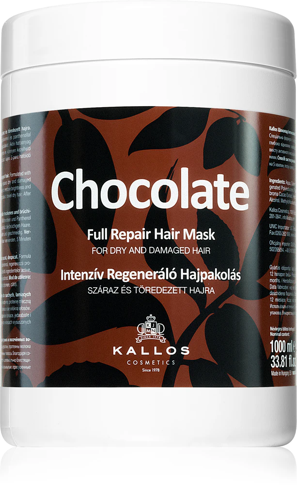 Masca de par - Masca de par Kallos Chocolate 1L
