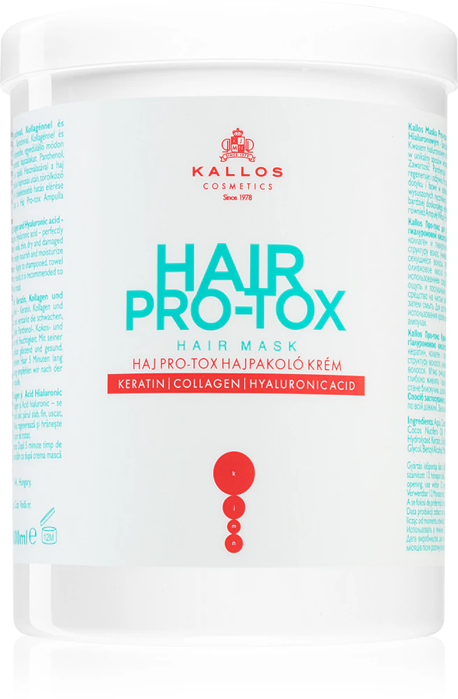 Masca de par - Masca de par Kallos Pro-tox 1L