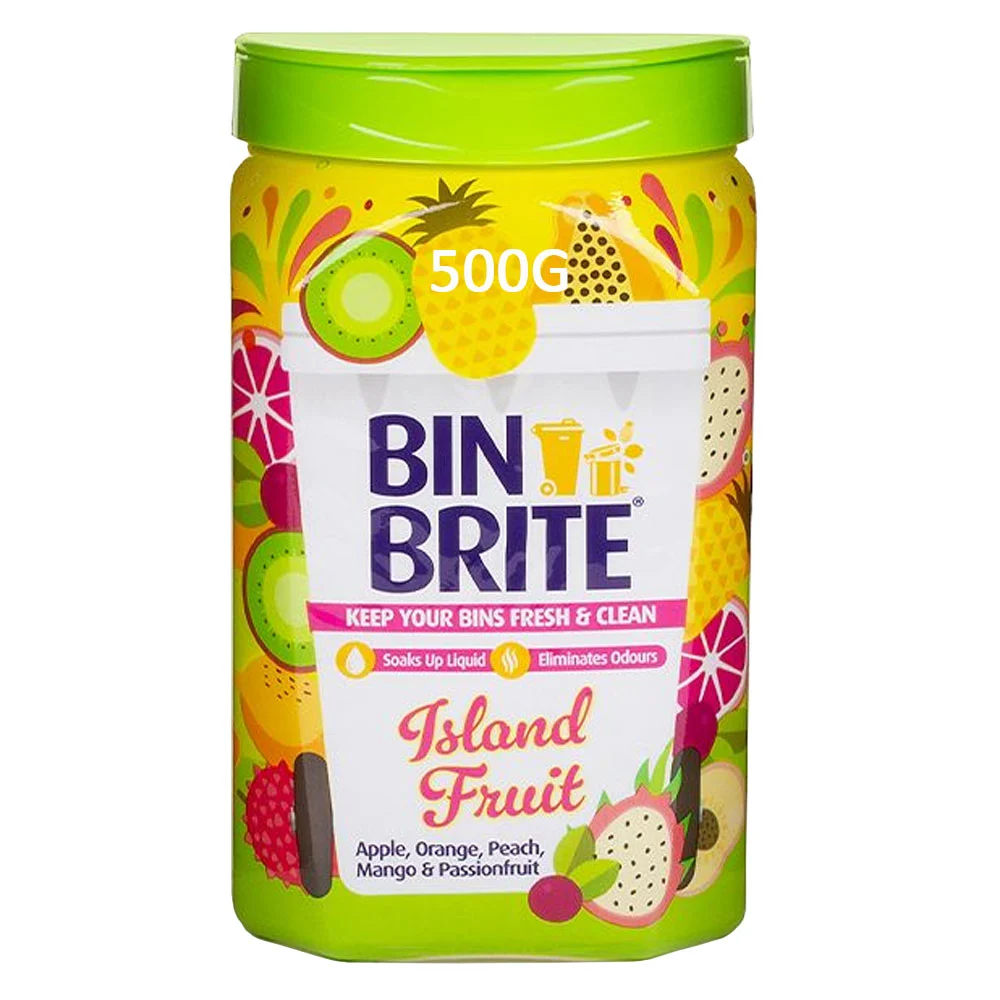 Odorizant baie - Odorizant pubela Bin Brite Island Fruit 500gr