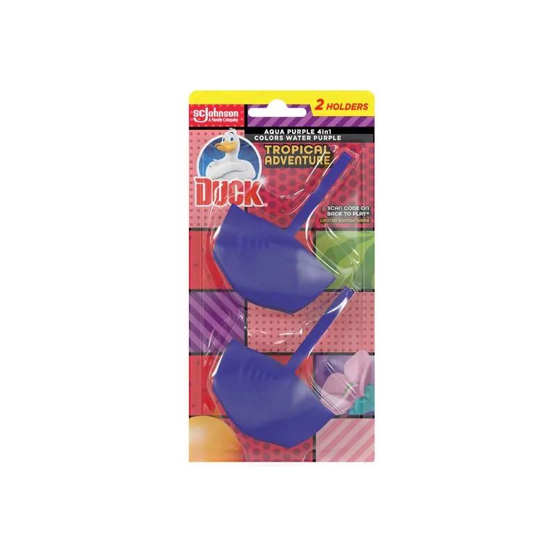 Odorizant baie - Odorizant toaleta Duck Purple 2*36g