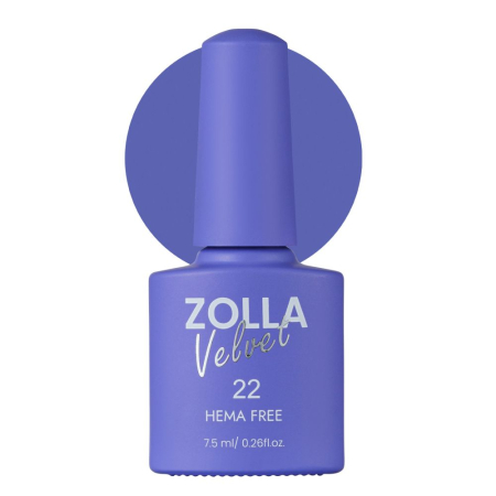 Manichiura&Pedichiura - Oja semipermanenta Zolla Velvet Hema Free 22
