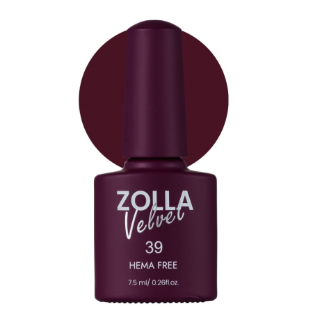 Manichiura&Pedichiura - Oja semipermanenta Zolla Velvet Hema Free 39
