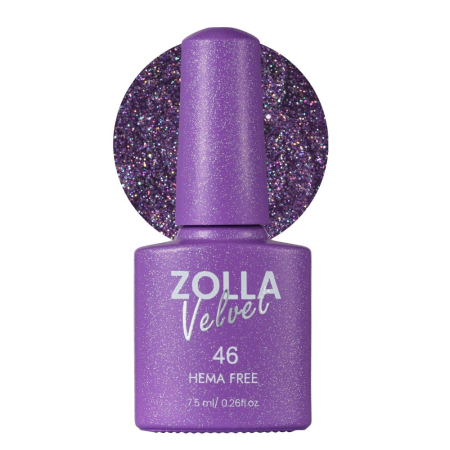 Manichiura&Pedichiura - Oja semipermanenta Zolla Velvet Hema Free 46