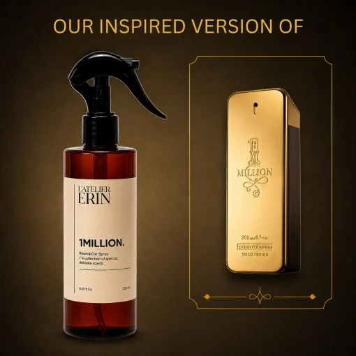 Curatenie & Detergenti - Parfum auto/camera L'Atelier Erin 1 Million 250ml