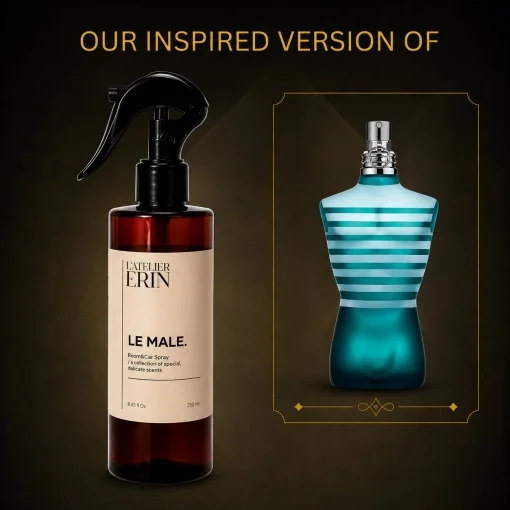 Curatenie & Detergenti - Parfum auto/camera L'Atelier Erin Le Male 250ml