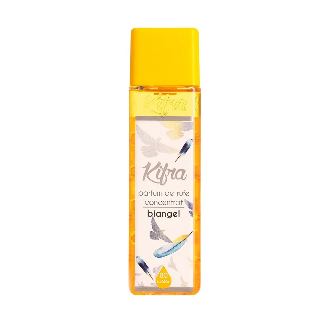 Parfum rufe - Parfum concentrat de rufe Kifra Biangel, parfum persistent, 80 de spălări, 200 ml