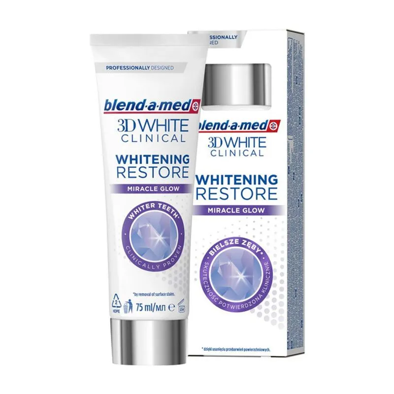 Igiena orala - Pasta de dinti Blend A Med 3D Whitening Restore 75ml
