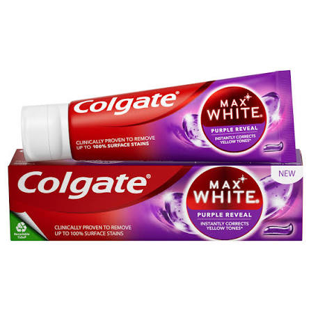 Ingrijire personala - Pasta de dinti Colgate Max White purple reveal 75ml
