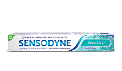 Ingrijire barbati - Pasta dinti Sensodyne Deep Clean 75ml