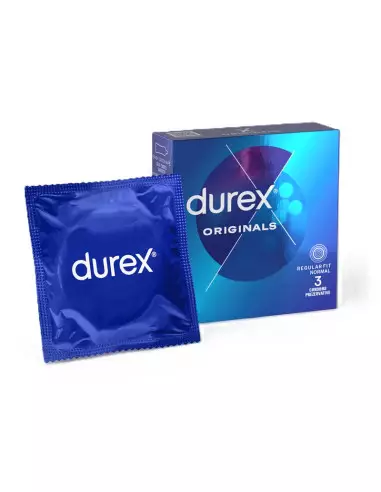 Ingrijire barbati - Prezervative Durex Original 3buc