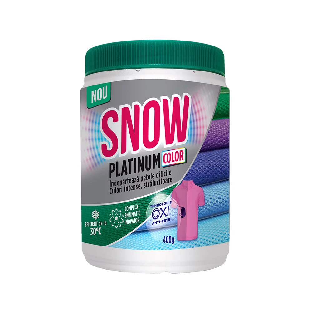Solutii scos pete - Pudra scos pete Snow color 400g