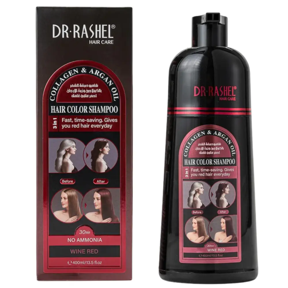 Ingrijire personala - Sampon Nuantator Dr. Rashel Rosu Inchis 400ml