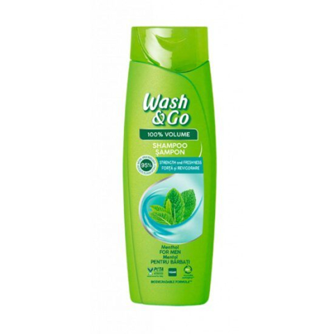 Sampon - Sampon Wash&Go Menthol 360ml