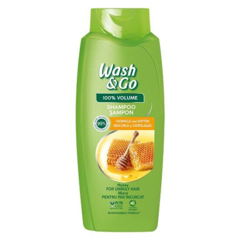 Sampon - Sampon WASH&GO Miere 675ml