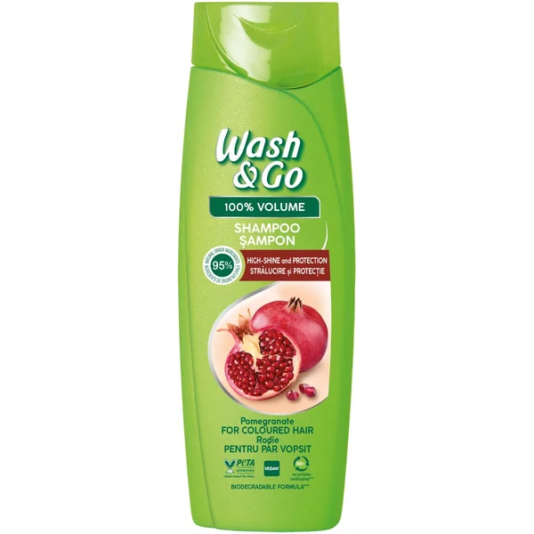 Sampon - Sampon Wash&Go rodie 360ml