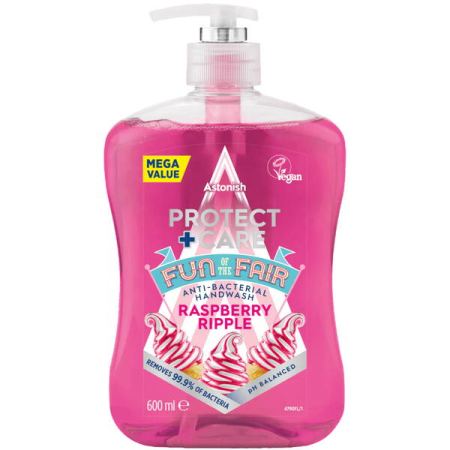 Sapun - Sapun lichid antibacterian Astonish Raspberry Ripple 600ml