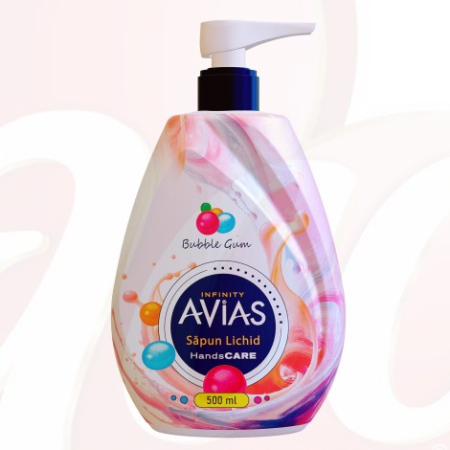Sapun - Sapun lichid Avias Bubble Gum 500ml