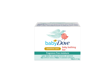 Ingrijire personala - Sapun solid Dove Baby Fragrance Free Moisture 90gr