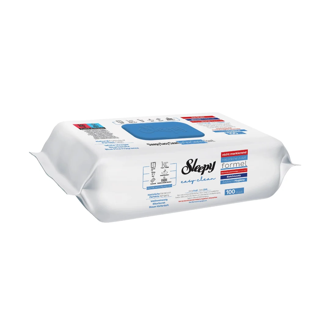 Hartie & Consumabile - Servetee umede cu bicarbonat SLEEPY 100 buc