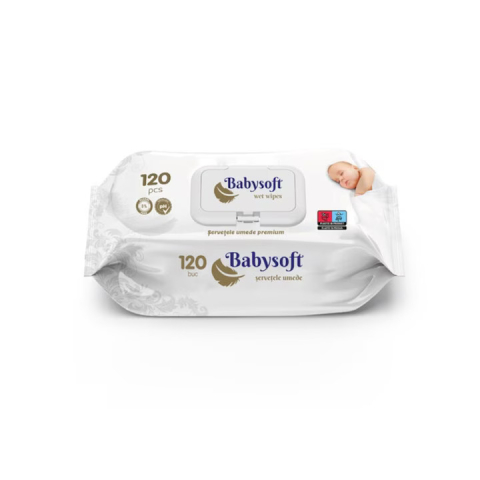 Servetele - Servetele umede Babysoft Alb 120buc