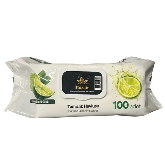 Servetele - Servetele umede multisuprafete Mozaic Lemon 100buc
