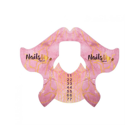 Manichiura&Pedichiura - Set NAILSUP Sabloane Constructie Unghii, 50 buc