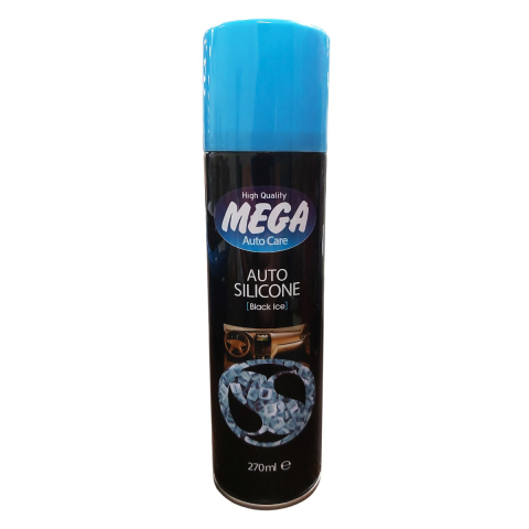 Accesorii Auto - Silicon auto Mega Black Ice 270ml