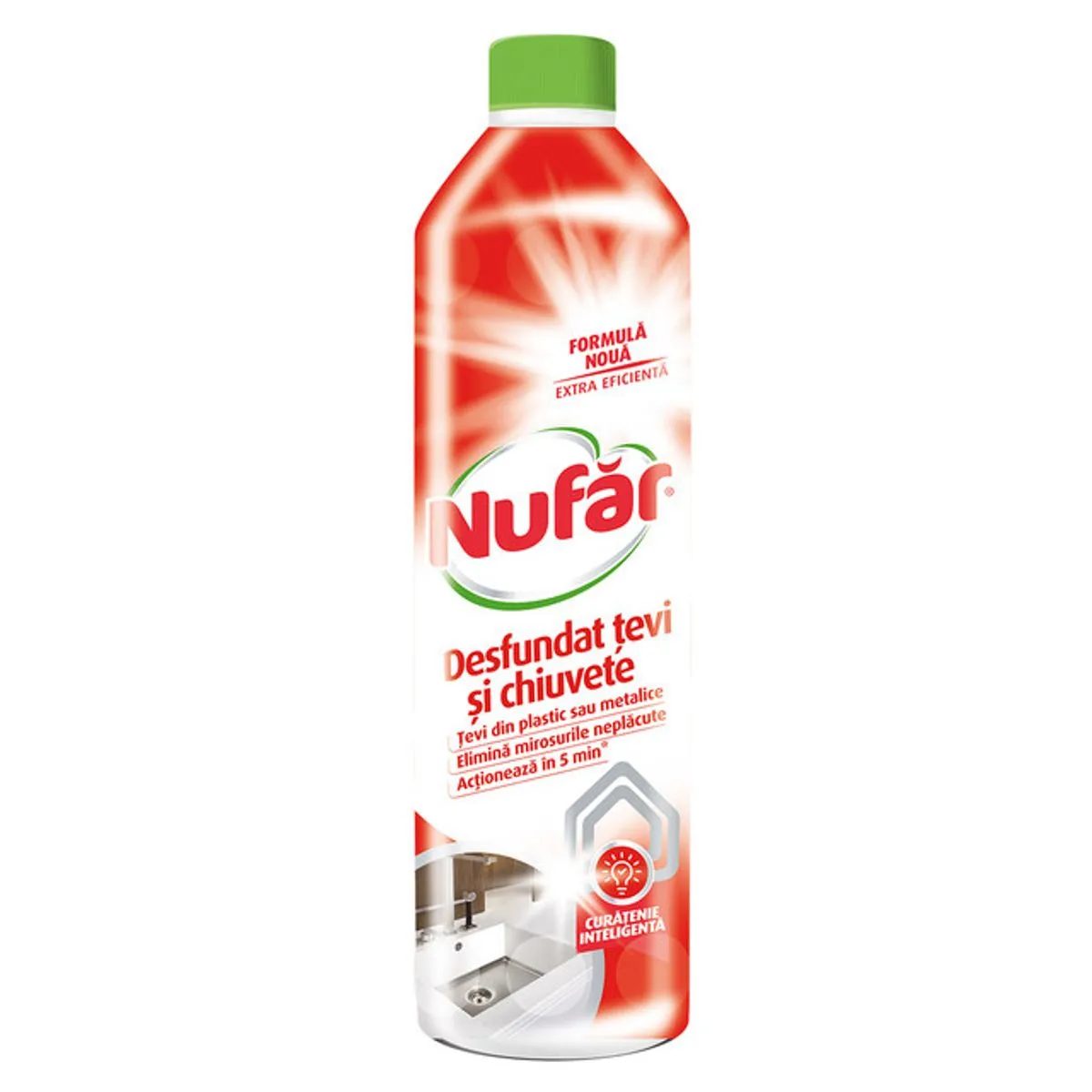 Detergenti universali - Solutie desfundat tevi Nufar 1L