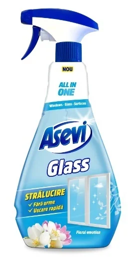 Detergenti geamuri - Solutie geamuri Asevi Floral 750ml