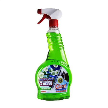 Curatenie & Detergenti - Solutie geamuri Cloret Lacramioare 750ml
