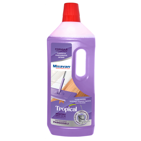 Detergenti pardoseli - Solutie pardoseli Misavan Tropical 800ml