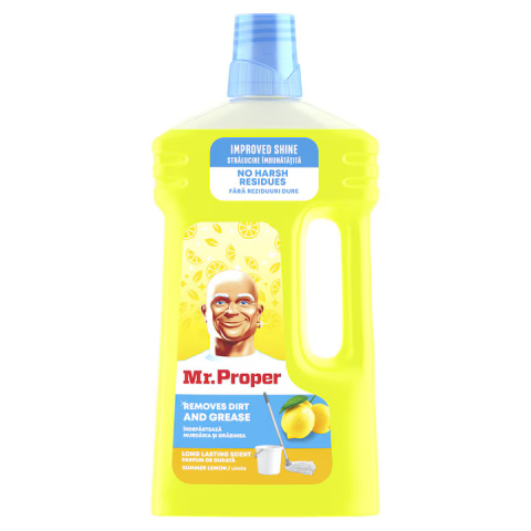Detergenti pardoseli - Solutie pardoseli Mr Proper Lemon 1L