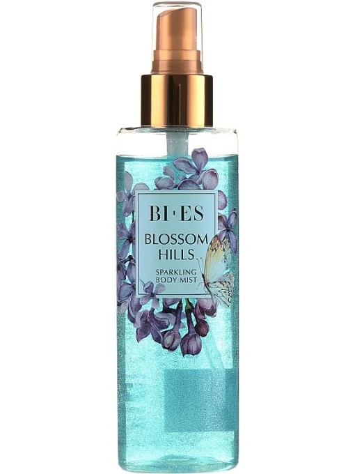 Creme & Lotiuni - Spray corp cu sclipici BI-ES Blossom Hills 200ml