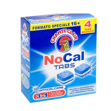 Intretinere masina de spalat rufe - Tablete anticalcar Chante Clair 16+4buc