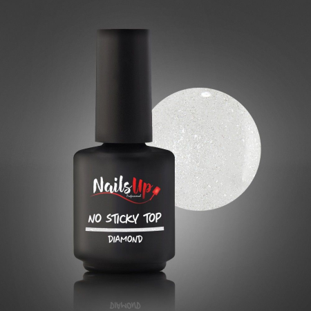 Ingrijire personala - Top Coat NAILSUP No Sticky Diamond 13g