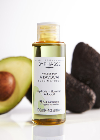 Creme & Lotiuni - Ulei corp, fata si par Byphasse Avocado 100ml